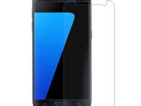 For Samsung Galaxy S7 0.3mm Tempered Glass Screen Protector Arc Edge Hot on Sale