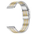 Garmin Vivomove 3   GarminMove 3 Stainless Steel 20mm Watch Strap Replacement Wrist Band - Silver+Gold Online