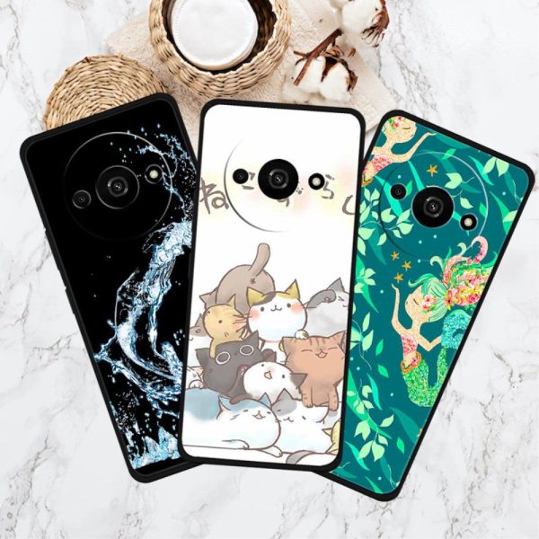 Imagine Xiaomi Redmi A3   Xiaomi Poco C61 cover - Cercis Gold Flower on Sale