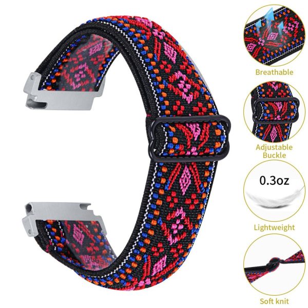 Garmin Vivomove 3   GarminMove 3 20mm Elastic Jacquard Fabric Watch Strap Replacement - 15 Cheap