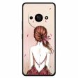 Imagine Xiaomi Redmi A3   Xiaomi Poco C61 cover - Sketch Girl Fashion