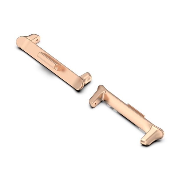 1 Pair Metal Adapter vivo Watch GT Watch Band Strap Connector, Inner Length: 22mm - Rose Gold Fashion