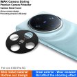 IMAK Vivo X100 Pro   vivo X100s Pro glass camera protector with acrylic lens cap - Black Edition Cheap