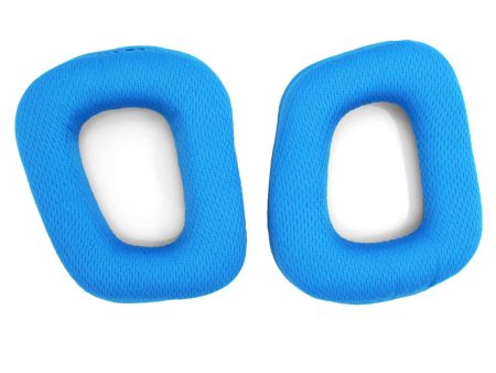 1 Pair Logitech G433   G430   G930   G35 DHW-1104 earpads - Blue Fashion