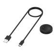 1m Honor Watch 4 detachable magnetic charging cable - Black Online Hot Sale