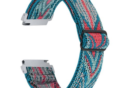 Garmin Vivomove 3   GarminMove 3 20mm Elastic Jacquard Fabric Watch Strap Replacement - 37 Sale