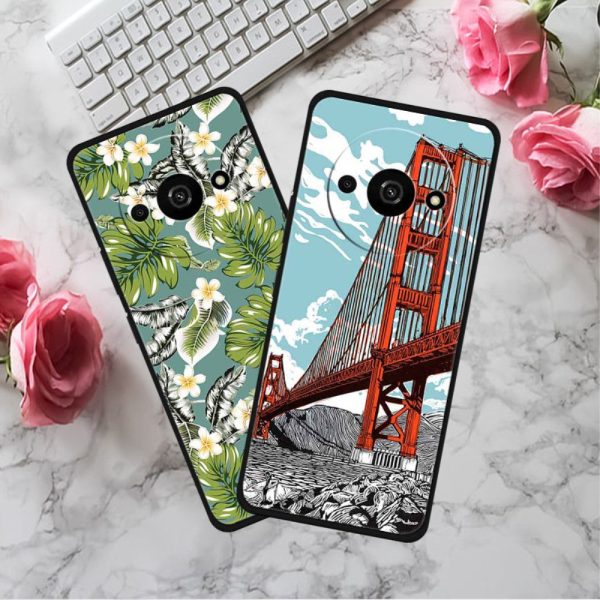 Imagine Xiaomi Redmi A3   Xiaomi Poco C61 cover - Lady In Black Hat Sale