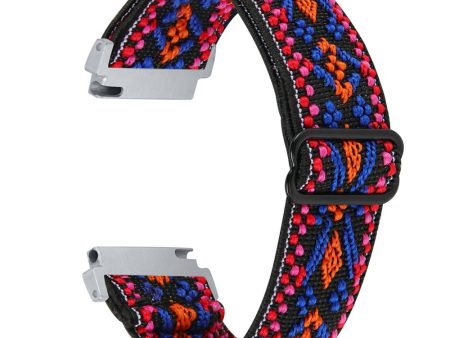 Garmin Vivomove 3   GarminMove 3 20mm Elastic Jacquard Fabric Watch Strap Replacement - 54 on Sale