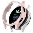 Samsung Galaxy Watch7 44mm Anti-Collision Bump Resistant Watch Case Hollow Protective Frame - Pink Online Hot Sale