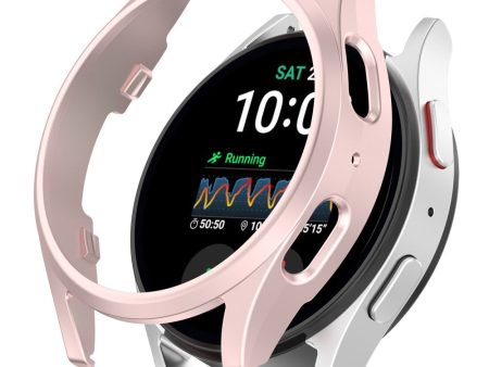 Samsung Galaxy Watch7 44mm Anti-Collision Bump Resistant Watch Case Hollow Protective Frame - Pink Online Hot Sale