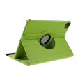 360 Rotating stand Litchi Skin Leather Tablet Case protector iPad Air 13 (2024)   Pro 12.9-inch (2022)   (2021)   (2020)   (2018) - Green For Cheap