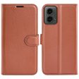 Classic Motorola Moto G 5G (2024) flip case - Brown For Discount