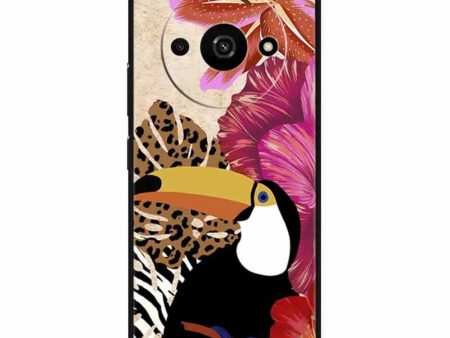 Imagine Xiaomi Redmi A3   Xiaomi Poco C61 cover - Giant Beak Bird Fashion