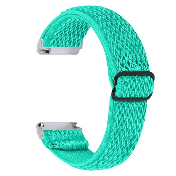 Garmin Vivomove 3   GarminMove 3 20mm Elastic Watch Strap Replacement Watchband - Mint Green For Sale