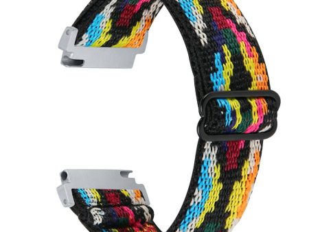 Garmin Vivomove 3   GarminMove 3 20mm Elastic Jacquard Fabric Watch Strap Replacement - 53 Supply