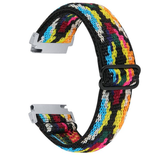 Garmin Vivomove 3   GarminMove 3 20mm Elastic Jacquard Fabric Watch Strap Replacement - 53 Supply