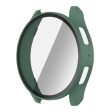 Samsung Galaxy Watch7 40mm Watch Case Bump Resistant Frame with Tempered Glass Screen Film - Green Online Hot Sale