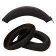 For Sony ULT WEAR WH-ULT900N Silicone Head Beam Sleeve + Headphone Earpad Covers Set - Black on Sale