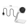 Aluminum charging stand holder for Samsung Watch - Silver on Sale