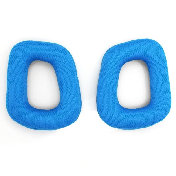 1 Pair Logitech G433   G430   G930   G35 DHW-1104 earpads - Blue Fashion