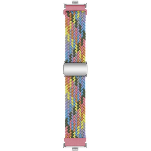 Xiaomi Smart Band 8 Pro   Redmi Watch 4 Loop Strap Magnetic Buckle Woven Watch Band - Colorful Purple Sale