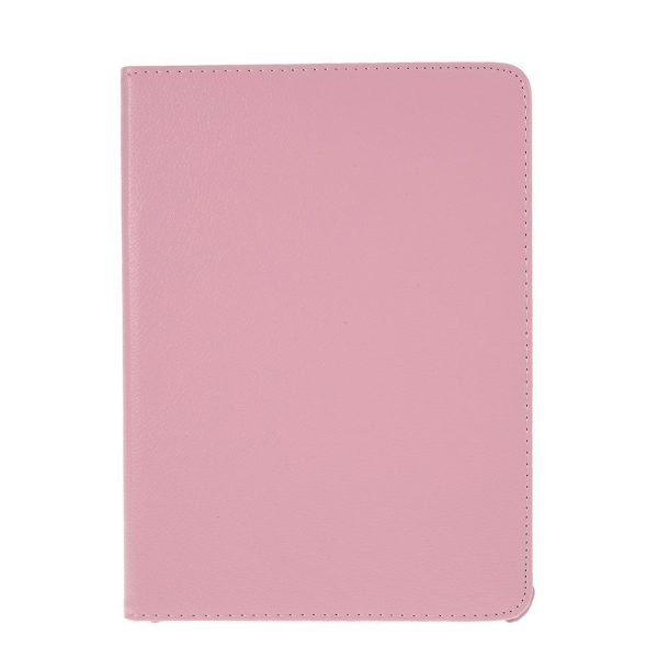 360 Rotating stand Litchi Skin Leather Tablet Case protector iPad Air 13 (2024)   Pro 12.9-inch (2022)   (2021)   (2020)   (2018) - Pink on Sale