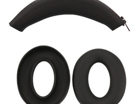 For SoundPEATS Space Headset Silicone Case Bluetooth Earphone Ears Caps with Head Beam Cover - Black For Sale