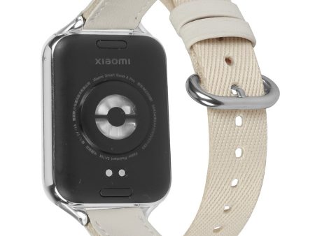 Xiaomi Smart band 8 Pro Smartwatch Strap Nylon Canvas band  - Apricot Hot on Sale