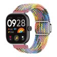 Xiaomi Smart Band 8 Pro   Redmi Watch 4 Loop Strap Magnetic Buckle Woven Watch Band - Colorful Purple Sale