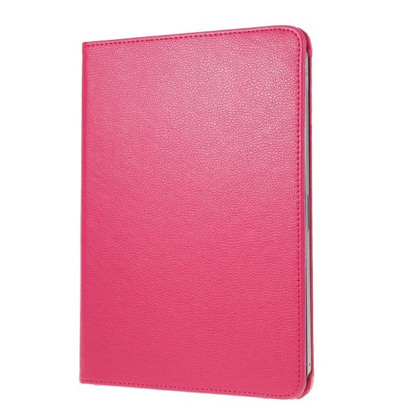 360 Rotating stand Litchi Skin Leather Tablet Case protector iPad Air 13 (2024)   Pro 12.9-inch (2022)   (2021)   (2020)   (2018) - Rose Online