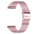 20mm Wrist Band Garmin Vivomove Style   Garminmove Style Stainless Steel Watch Strap - Rose Pink Online now