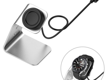 Aluminum charging stand holder for Samsung Watch - Silver on Sale