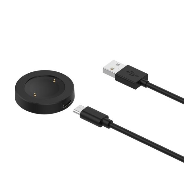 1m Honor Watch 4 detachable magnetic charging cable - Black Online Hot Sale