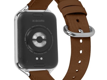 Xiaomi Smart band 8 Pro Smartwatch Strap Nylon Canvas band  - Brown Cheap