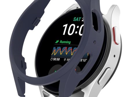 Samsung Galaxy Watch7 44mm Anti-Collision Bump Resistant Watch Case Hollow Protective Frame - Midnight Blue Cheap