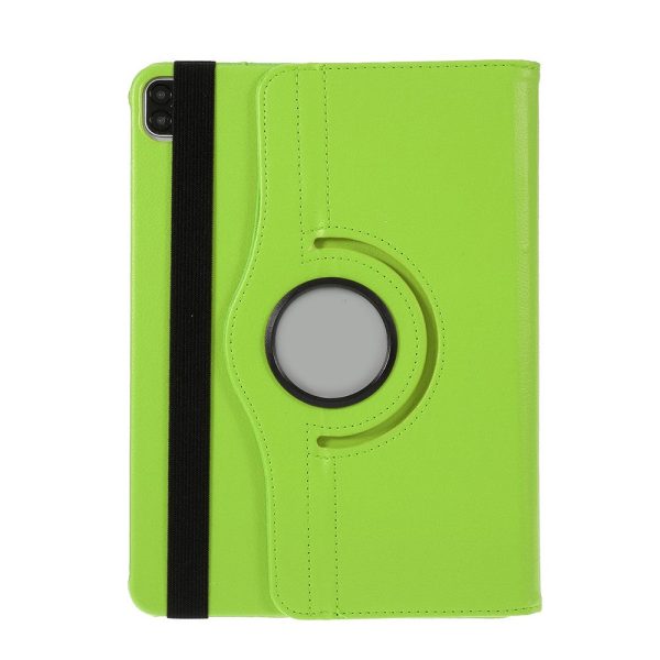 360 Rotating stand Litchi Skin Leather Tablet Case protector iPad Air 13 (2024)   Pro 12.9-inch (2022)   (2021)   (2020)   (2018) - Green For Cheap