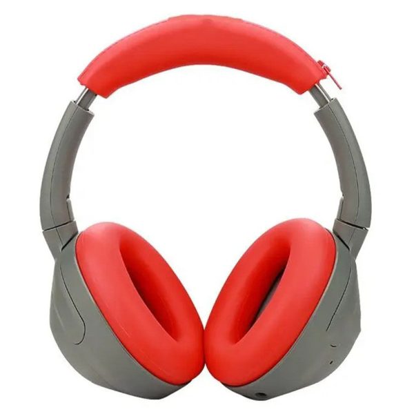 For Sony ULT WEAR WH-ULT900N Silicone Head Beam Sleeve + Headphone Earpad Covers Set - Beige Online Sale