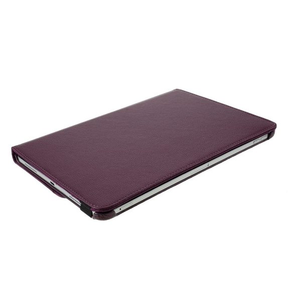 360 Rotating stand Litchi Skin Leather Tablet Case protector iPad Air 13 (2024)   Pro 12.9-inch (2022)   (2021)   (2020)   (2018) - Purple Online now