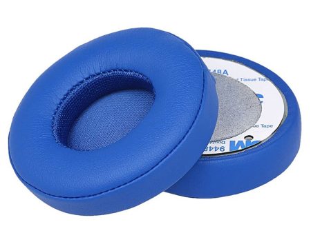 2Pcs Beats Solo 2   3 ear pad cushion - Blue For Cheap