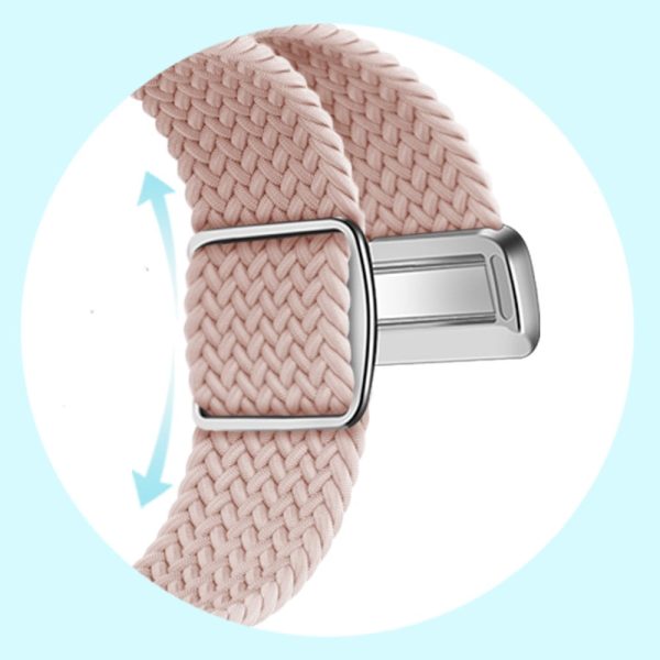 Xiaomi Smart Band 8 Pro   Redmi Watch 4 Loop Strap Magnetic Buckle Woven Watch Band - Colorful Purple Sale