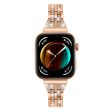 Huawei Watch Fit 3 Metal Band Rhinestone Decorated Smart Watch Wrist Strap - Rose Gold Supply