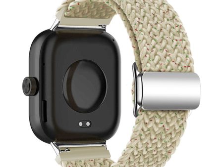 Xiaomi Smart Band 8 Pro   Redmi Watch 4 Loop Strap Magnetic Buckle Woven Watch Band - Confetti Starlight Online Hot Sale