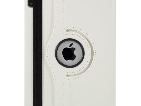 White Litchi Skin 360-degree Rotating Stand Cover with Elastic Band for iPad Air (2020 2022) and iPad Pro 11-inch (2018 2020 2021 2022) Online Sale