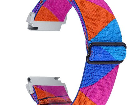 Garmin Vivomove 3   GarminMove 3 20mm Elastic Jacquard Fabric Watch Strap Replacement - 21 on Sale