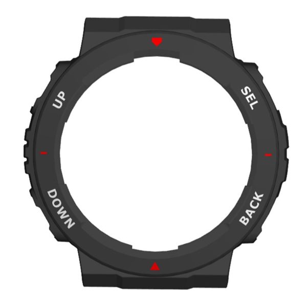 Huami Amazfit Active Edge A2212 bump resistant Frame Half Cover Smart Watch Bumper Case - Black   Red   White Sale