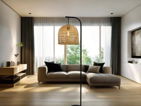 Jess Floor Lamp Base only in Black or White Cheap