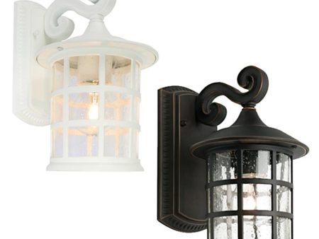 Coventry Outdoor Wall Light in Bronze or White (Small or Large) Online now