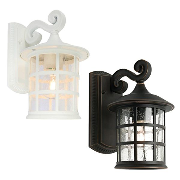 Coventry Outdoor Wall Light in Bronze or White (Small or Large) Online now