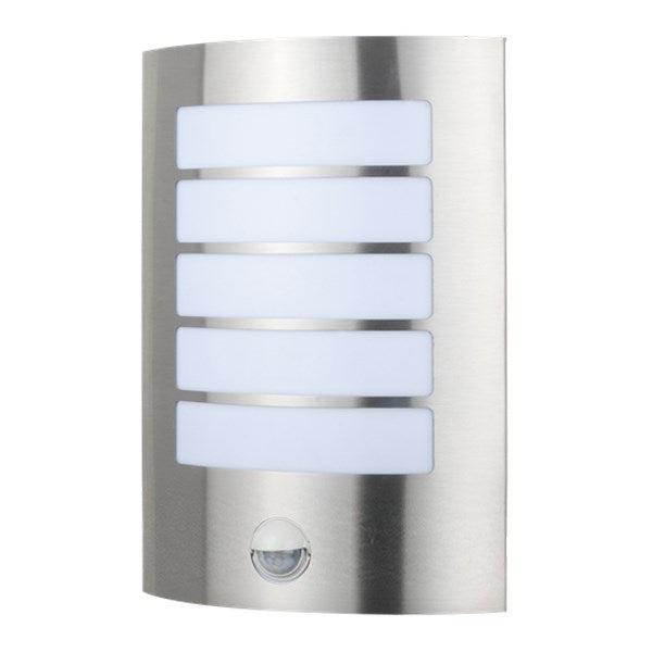 Stark Outdoor LED Wall Light with Sensor 14w 6000k in Stainless Steel or Black Online