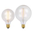 25w Filament E27, B22 G95, G125 Globe Warm White 2700k Dimmable Supply